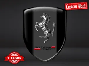 Ferrari Decalcomanie Auto su Misura Lusso Regolabili Minimali